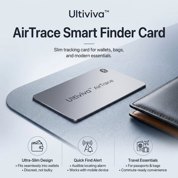 Ultiviva™ AirTrace Smart Finder Card