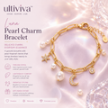 Ultiviva™ Luna Pearl Charm Bracelet